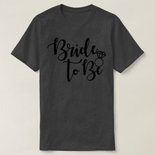 Bride to be Wedding Ring Future Mrs. T-Shirt (Design vorne)