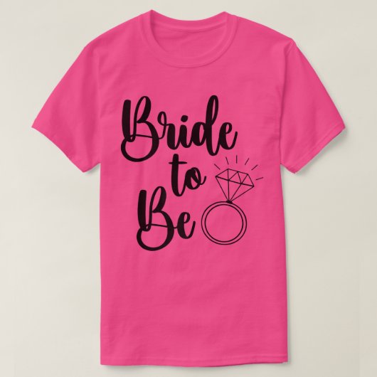 Bride to be Wedding Ring Future Mrs. T-Shirt (Design vorne)