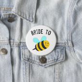 Bride to Bee Button (Beispiel)