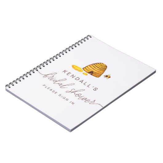 Bride to Bee Guestbook Notizblock (Linke Seite)