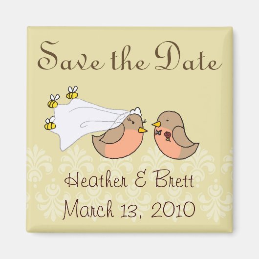 Bride to Bee Magnet (Vorne)