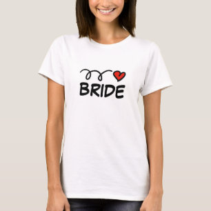 BRIDE to Shirt für Hochzeit oder Junggeselinnen-Ab