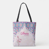 Bride Tote Bag | Farbiger Mosaikbogen Tasche (Rückseite)