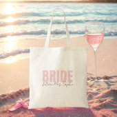 Bride Tote Bag | Personalisiert Future Frau Name Tragetasche