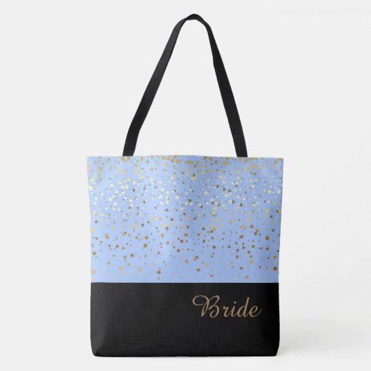 Bride Tote Bag Petite Golden Stars Tasche (Vorderseite)
