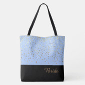 Bride Tote Bag Petite Golden Stars Tasche (Rückseite)