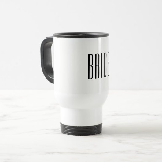 Bride Travel Mug Reisebecher (Vorderseite Links)