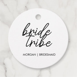 Bride Tribe   Bachelorette Bridesmaid Modern Geschenkanhänger