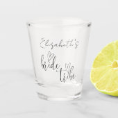 Bride Tribe Bachelorette Bridesmaids Schnapsglas (Vorderseite)