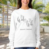 Bride Tribe Bachelorette Bridesmaids Sweatshirt