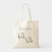 Bride Tribe Bachelorette Bridesmaids Tragetasche (Vorne)
