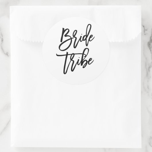 Bride Tribe Bachelorette Stickers (Tasche)