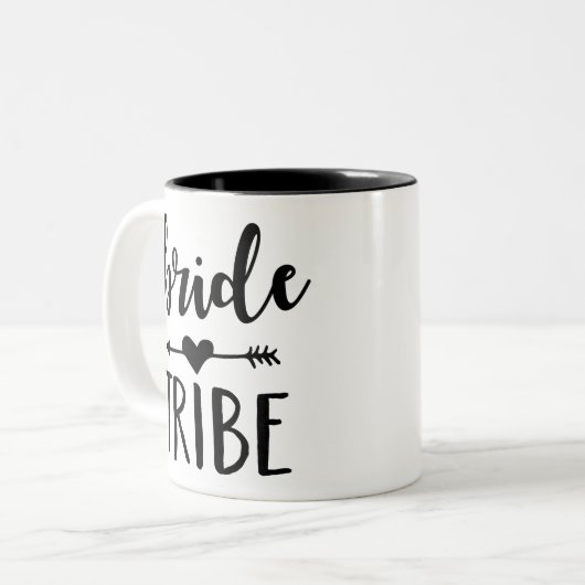 Bride Tribe Bachelorette Tasse (Vorderseite Links)