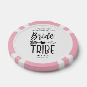 Bride Tribe | Benutzerdefinierte Danksagung Pokerchips (Einzeln)