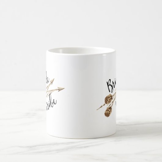 Bride Tribe Boho Arrows Kaffeetasse (Mittel)