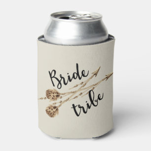 Bride Tribe Boho Arrows Personalisiert Dosenkühler
