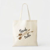 Bride Tribe Boho Arrows Tragetasche (Vorne)