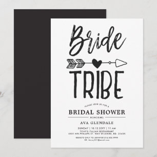 Bride Tribe   Brautparty-Einladung Einladung