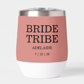 Bride Tribe Bridal Party Desert Rose (Vorderseite)