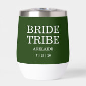 Bride Tribe Bridal Party Hunter Green (Vorderseite)