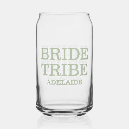 Bride Tribe Bridal Party Sage Green Dosenglas