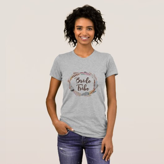 Bride Tribe Bridesmaid T - Shirt (Vorne ganz)