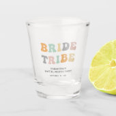 Bride Tribe Custom Junggeselinnen-Abschied Classic Schnapsglas (Vorderseite)