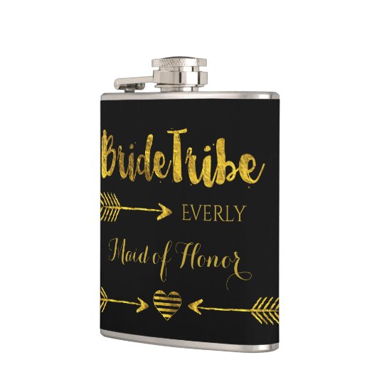 Bride Tribe Flachmann (Links)