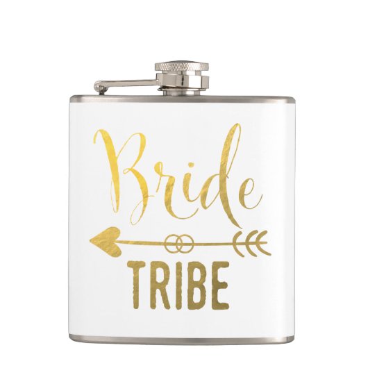 Bride Tribe Flask Flachmann (Vorderseite)