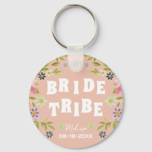 Bride Tribe Funny Bridesmaid Gefallen Schlüsselanhänger