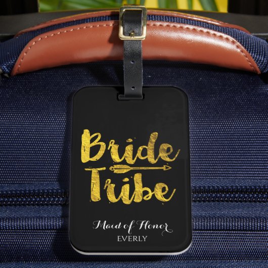 Bride Tribe Gepäckanhänger (Vorderseite Insitu 2)