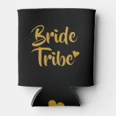 Bride Tribe Gold Heart Dosenkühler (Vorderseite)