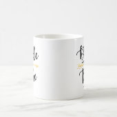Bride Tribe Gold Wedding Custom-2 Kaffeetasse (Mittel)