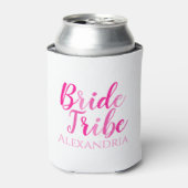Bride Tribe Hot Pink Dosenkühler (Kanne Vorderseite)