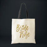 Bride Tribe Imitats Gold Foil Wedding Party Bag Tragetasche<br><div class="desc">Bride Stamm Imitats Gold Foil Wedding Party Bag ist die perfekte Hochzeitstasche,  um mit einer Hochzeit in Urlaubsort zu reisen.</div>