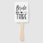Bride Tribe | Individuelle Name Hochzeit Fächer (Vorderseite)