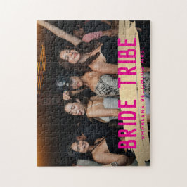Bride Tribe Keepake Foto Bridesmaid Geschenk Puzzle