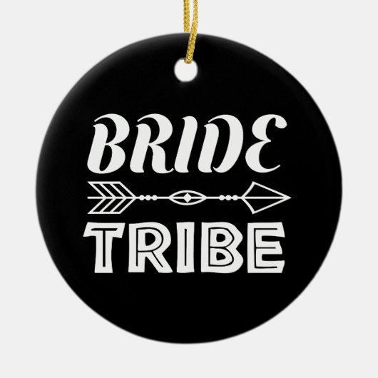 Bride Tribe Keramik Ornament (Vorne)