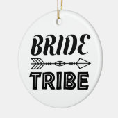 Bride Tribe Keramik Ornament (Links)