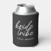 Bride Tribe | Modern Bridesmaid Bachelorette Dosenkühler (Kanne Vorderseite)