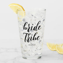 Bride Tribe Moderner Minimalistischer Junggeselinn