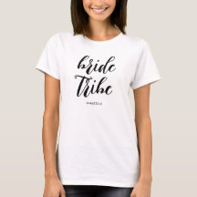 Bride Tribe Moderner Minimalistischer Junggeselinn