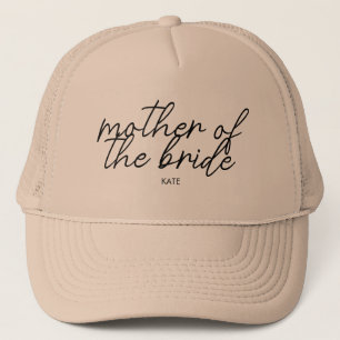 Bride Tribe Mutter der Modernen Bride Monogram Truckerkappe