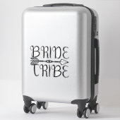 Bride Tribe new Aufkleber (Koffer)