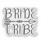 Bride Tribe new Aufkleber (Vorderseite)