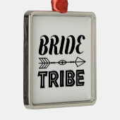 Bride Tribe Ornament Aus Metall (Rechts)