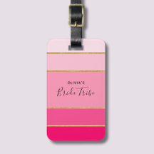 Bride Tribe Pink & Gold Bachelorette