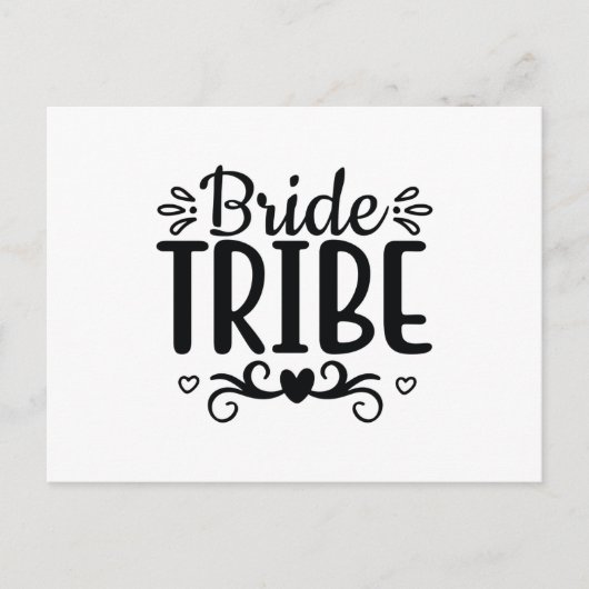 Bride tribe postkarte (Vorderseite)