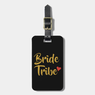 Bride Tribe Red Heart Gepäckanhänger