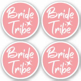 Bride Tribe Rose Bachelorette Sticker